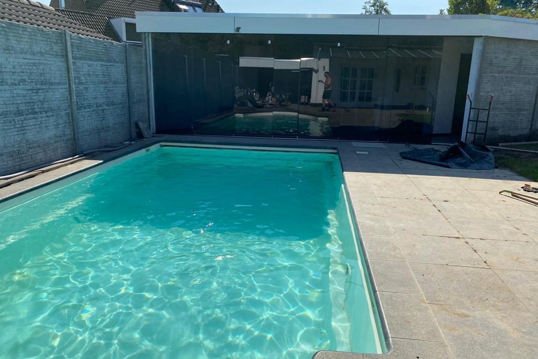 Glazen Schuifwand All-in (Voorgemonteerd)